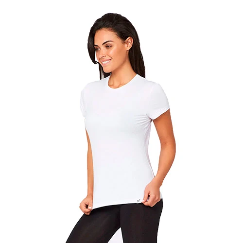 Boody Women´s Crew Neck Vit | Stl. XL