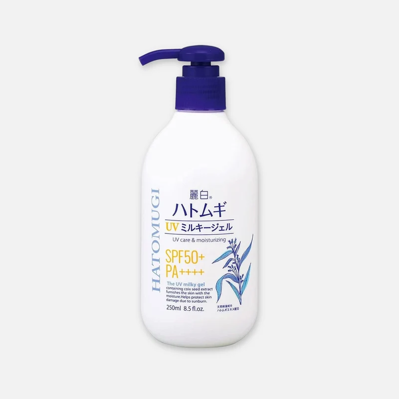 Reihaku Hatomugi Moisturizing UV Milky Gel SPF50+ PA++++ 250g