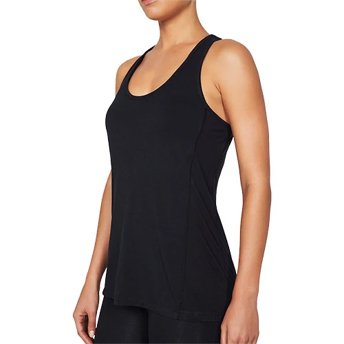 Boody Racerback Tank Top Active Svart | Stl. XL