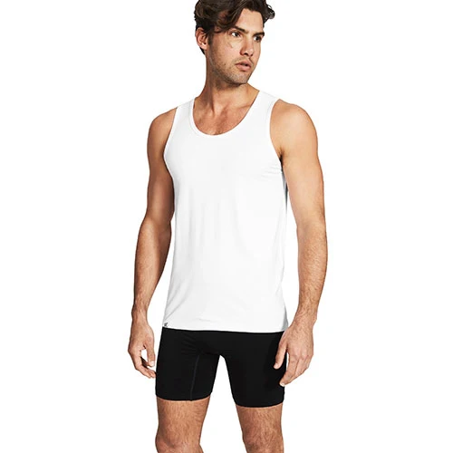 Boody Men´s Singlet Vit | Stl. L
