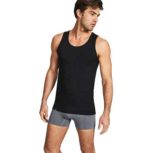 Boody Men´s Singlet Svart | Stl. L