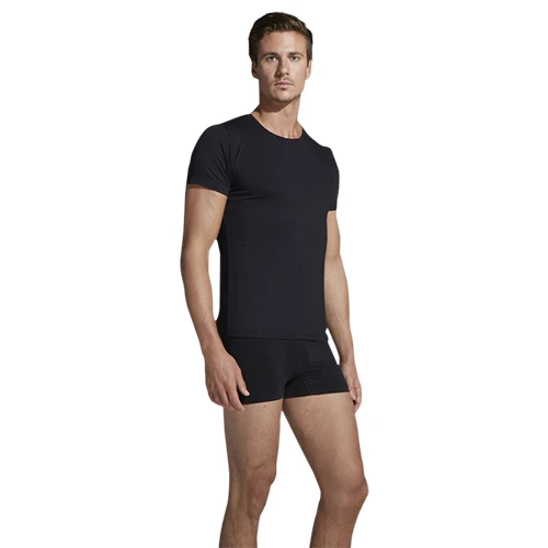 Boody Men´s Crew Neck T-shirt Svart | Stl. L