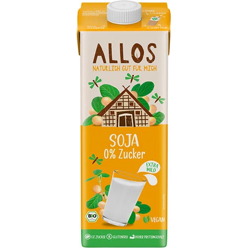 Allos Sojadryck Ekologisk | 1 liter