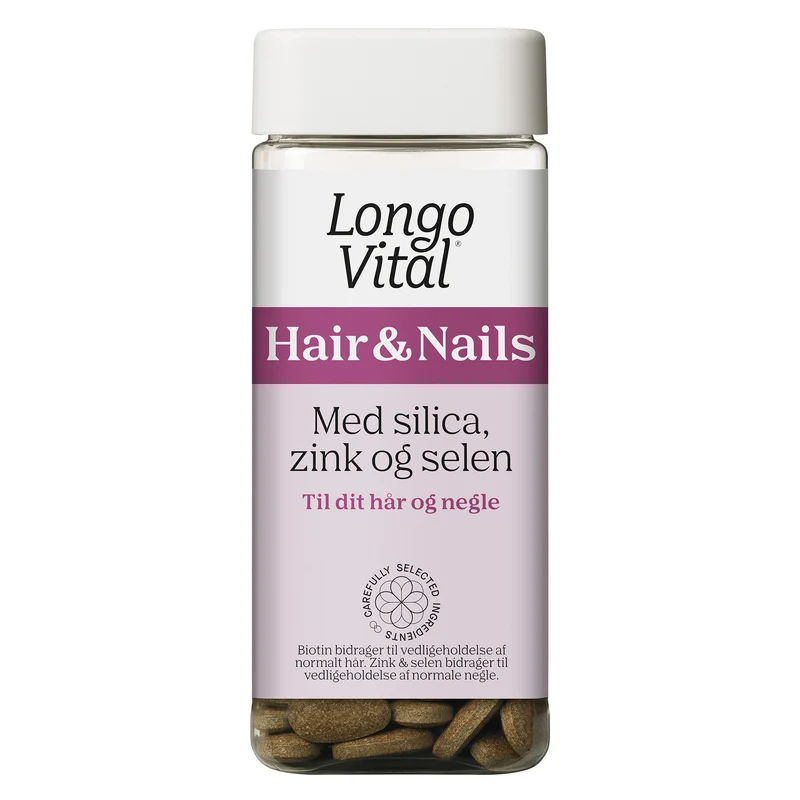 Longo Vital Hair & Nails | 180 tabletter