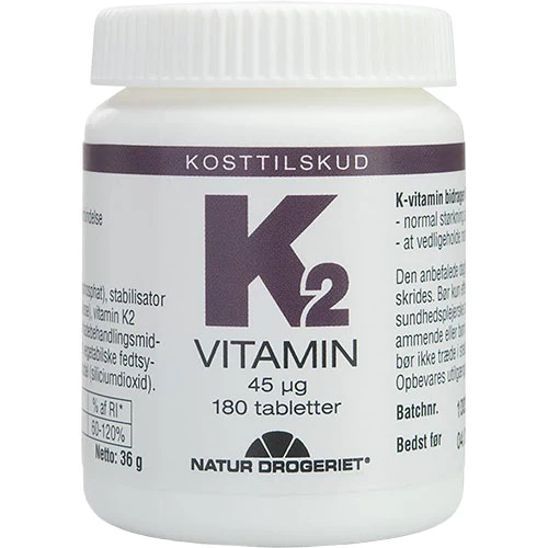 Natur-Drogeriet K2-vitamin | 180 tabletter