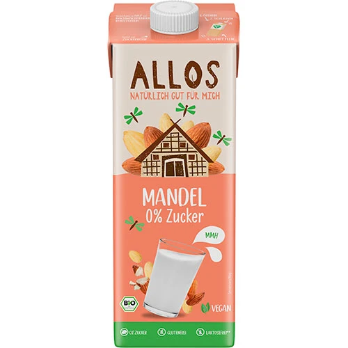 Allos Mandeldryck Ekologisk | 1 liter