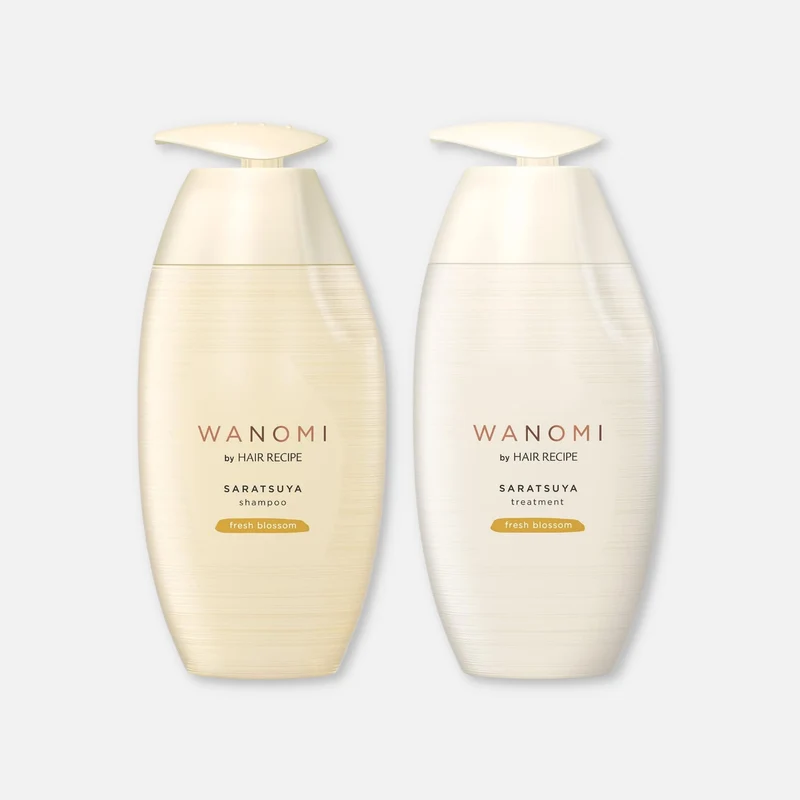 Wanomi Saratsuya Repair Shampoo & Treatment Set 350ml Each