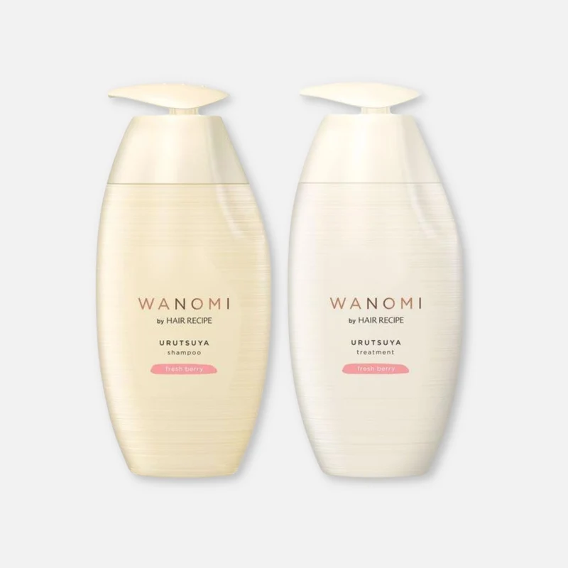 Wanomi Urutsuya Moisturizing Shampoo & Treatment Set 350ml Each