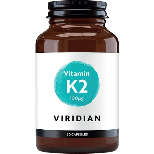 Viridian Nutrition Vitamin K2 100 µg | 60 kapslar