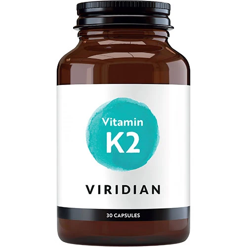 Viridian Nutrition Vitamin K2 50 µg | 30 kapslar
