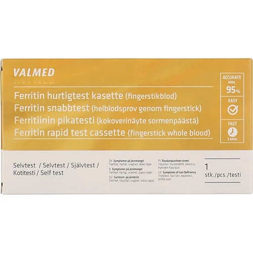 Valmed Ferritintest 1 st