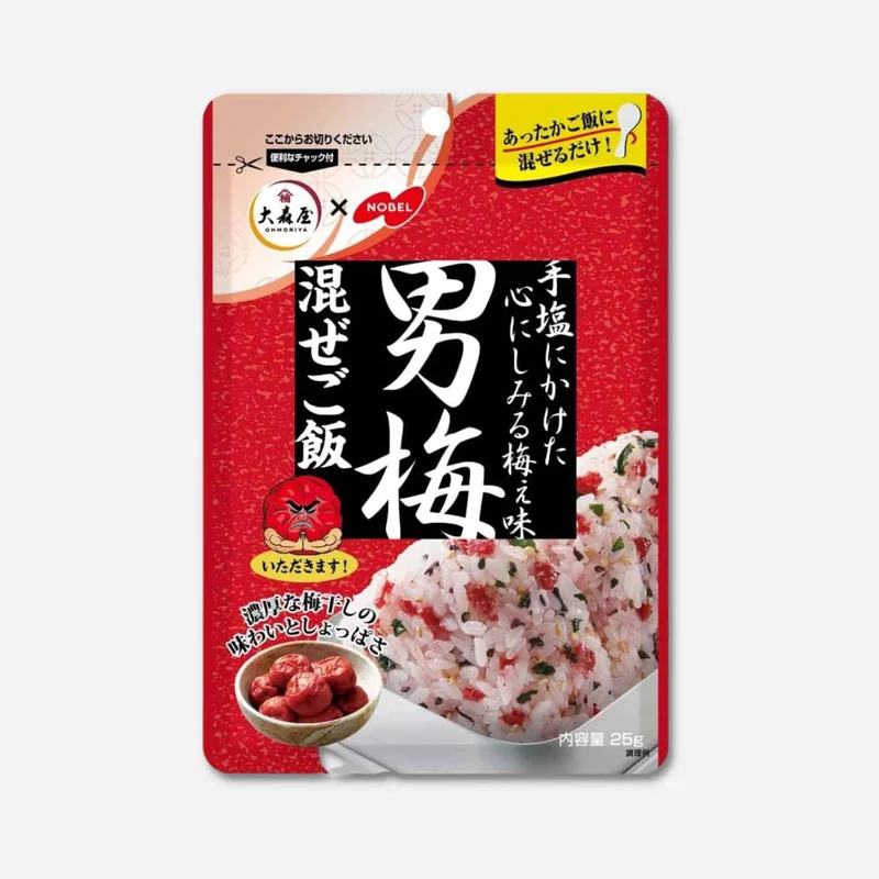 Oomoriya Furikake Strong Dried Ume 25g
