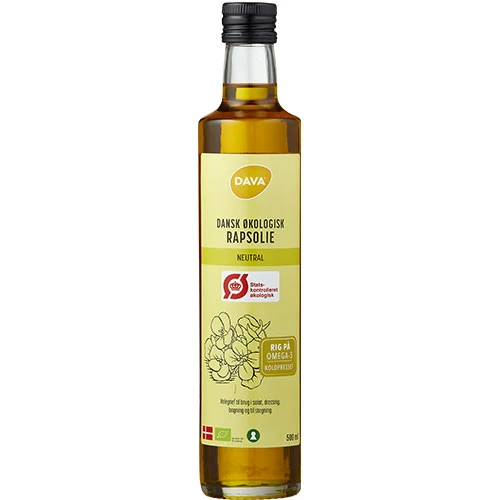 DAVA Ekologisk rapsolja | 500 ml