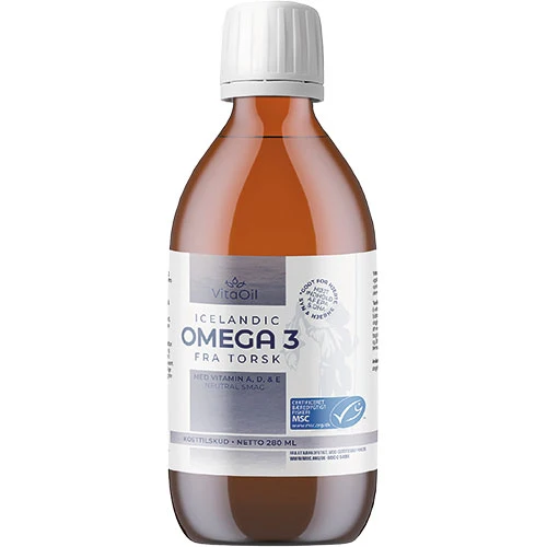 VitaOil Icelandic Omega 3 Från Torsk | 280 ml