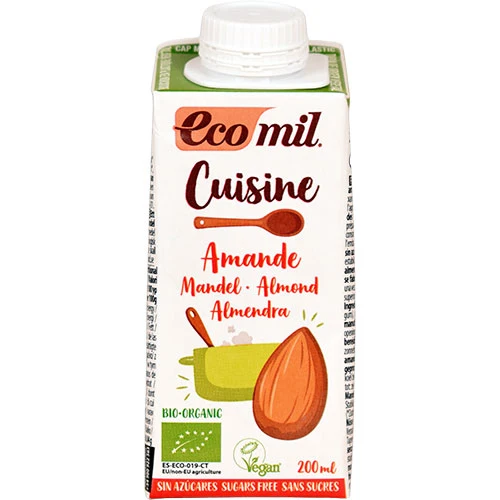 Ecomil Mandel Cuisine Ekologisk | 200 ml
