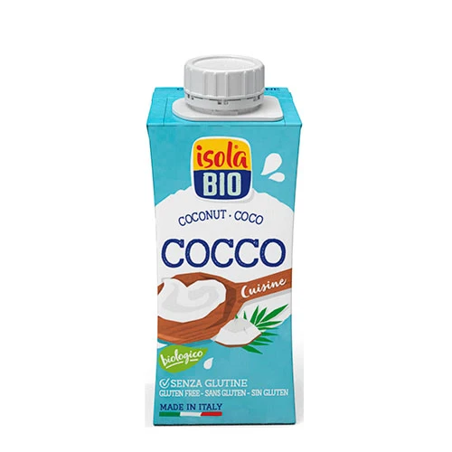 Isola Bio Kokosgrädde Ekologisk | 200 ml