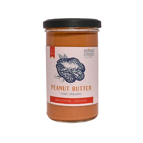 Rømer Jordnötssmör Vegansk Krämig Ekologisk | 260 g