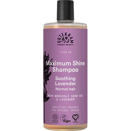 Urtekram Shampoo Soothing Lavender F. Normalt Hår | 500 ml