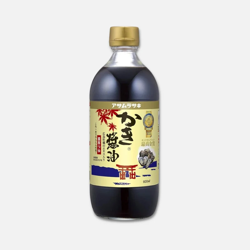 Asamurasaki Shoyu Oyster Soy Sauce Glass Bottle 300ml/600ml