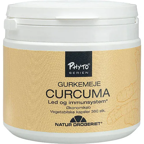 Natur-Drogeriet Curcuma Kapslar | 360 Kapslar