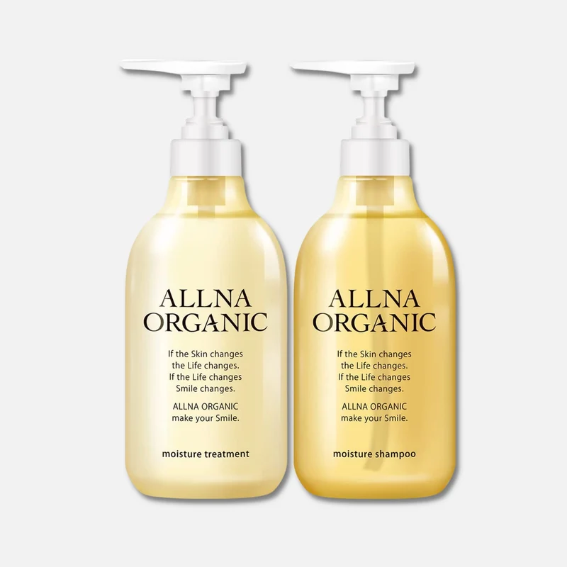 Allna Organic (Moisture) Shampoo & Treatment Set 500ml Each