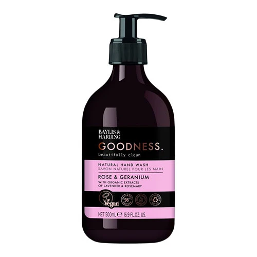 Baylis & Harding Goodness Hand Wash | Rose & Geranium