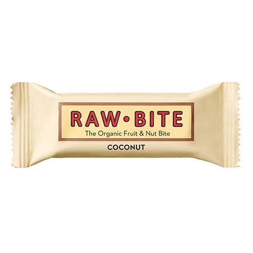 RawBite Glutenfri Bar Coconut EKO | 50 g