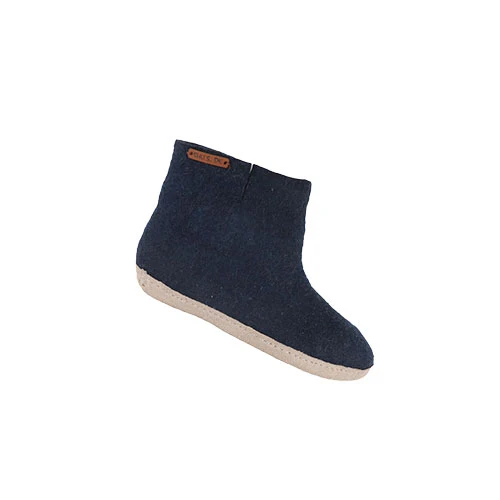 SHUS Ullstövel m. Läder Sula Blue | 44