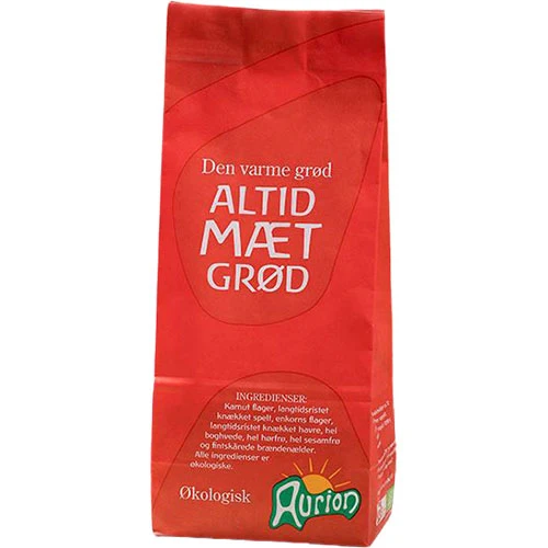 Aurion Grötblandning M. Kamutflingor, Krossad Spelt, Havre Mm. Ekologisk | 700 g