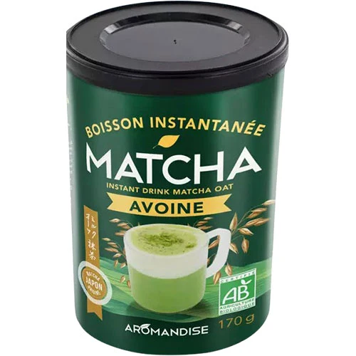 Aromandise Matcha Latte Instant Havre Ekologisk | 170 g