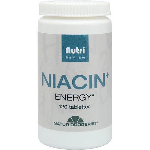Natur-Drogeriet Niacin+ Energy | 120 tabletter