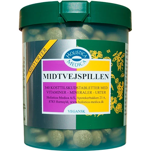 Holistica-Medica Mittvägspillret | 340 tabletter