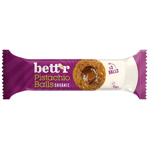 bett’r Fruktbollar Ekologiska | Pistage/Kakao