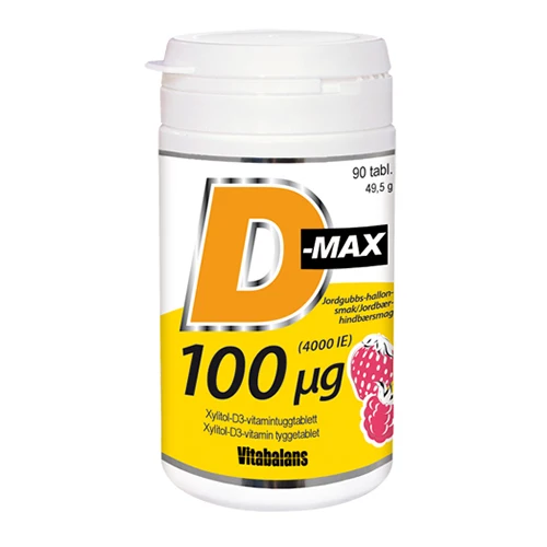 Vitabalans D-max 100μg | 90 tabletter