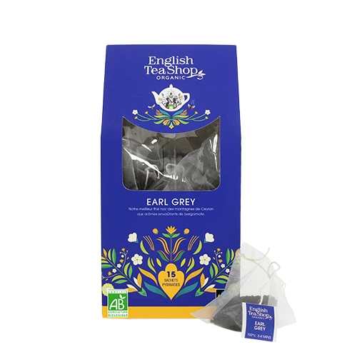 English Tea Shop Earl Grey Te Ekologisk | 15 påsar