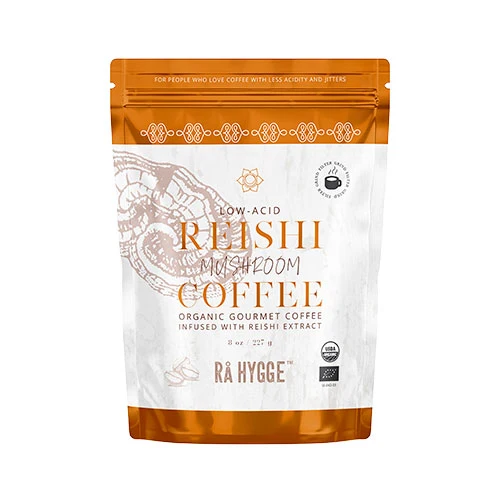 Rå Hygge Reishi Svampkaffe Ekologisk | Mald till Filter