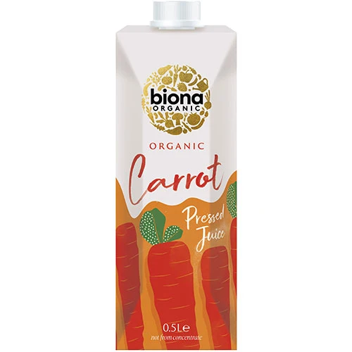 Biona Organic Ekologisk Morotsjuice Ekologisk | 500 ml