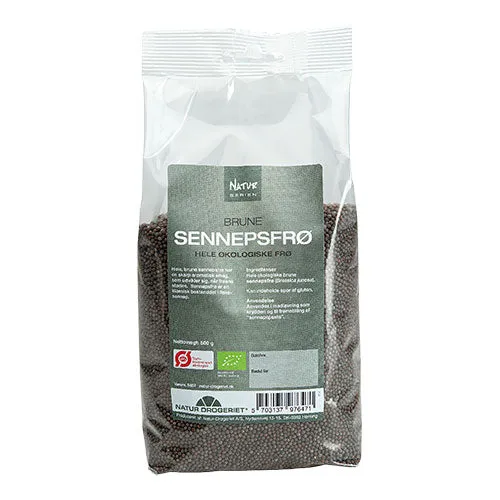 Natur-Drogeriet Brun Senapsfrö Ekologisk | 500 g