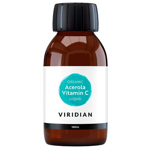 Viridian Nutrition Acerola C Vitamin flytande Ekologisk | 100 ml