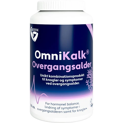 Biosym OmniKalk övergångsåldern | 100 kapslar