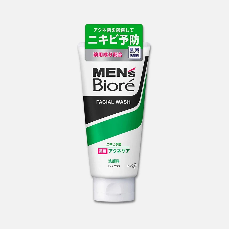 Biore Men's Acne Care Facial Cleanser 130g