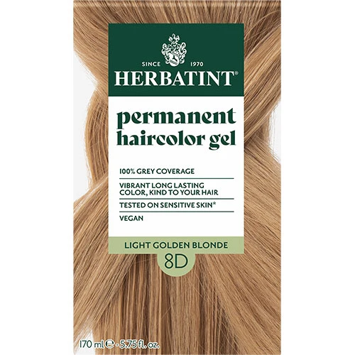 Herbatint Hårfärg | 8D Light Golden Blonde