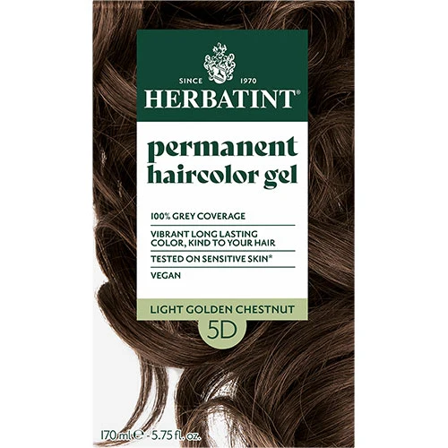Herbatint Hårfärg | 5D Light Golden Chestnut
