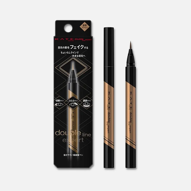 Kate Eyeliner Double Line Expert (Brown) 0.5ml