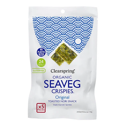 Clearspring Tång Chips | Original Ekologisk