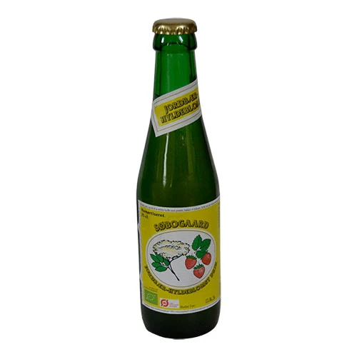 Søbogaard Jordgubb-fläderblomsdryck Ekologisk | 25 cl