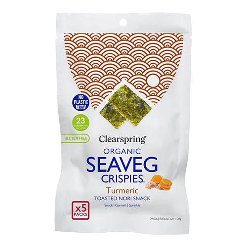Clearspring Tångchips Multi Ekologiska | Gurkmeja