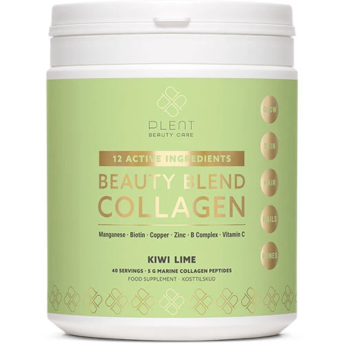 Plent Beauty Blend Collagen | Kiwi Lime