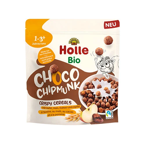 Holle Choco Chipmunk Ekologisk | 125 g