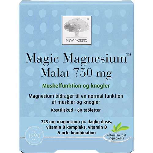 New Nordic Magic Magnesium Malat | 60 tabletter
